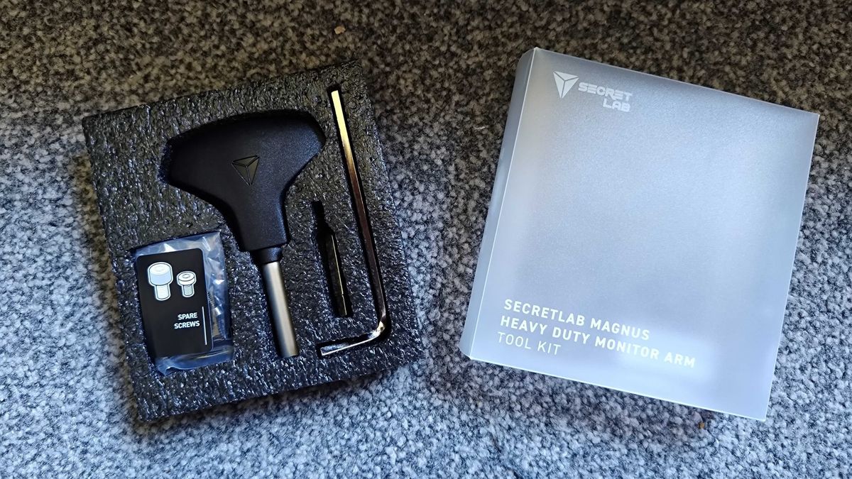 Secretlab Heavy Duty Monitor Arm toolkit