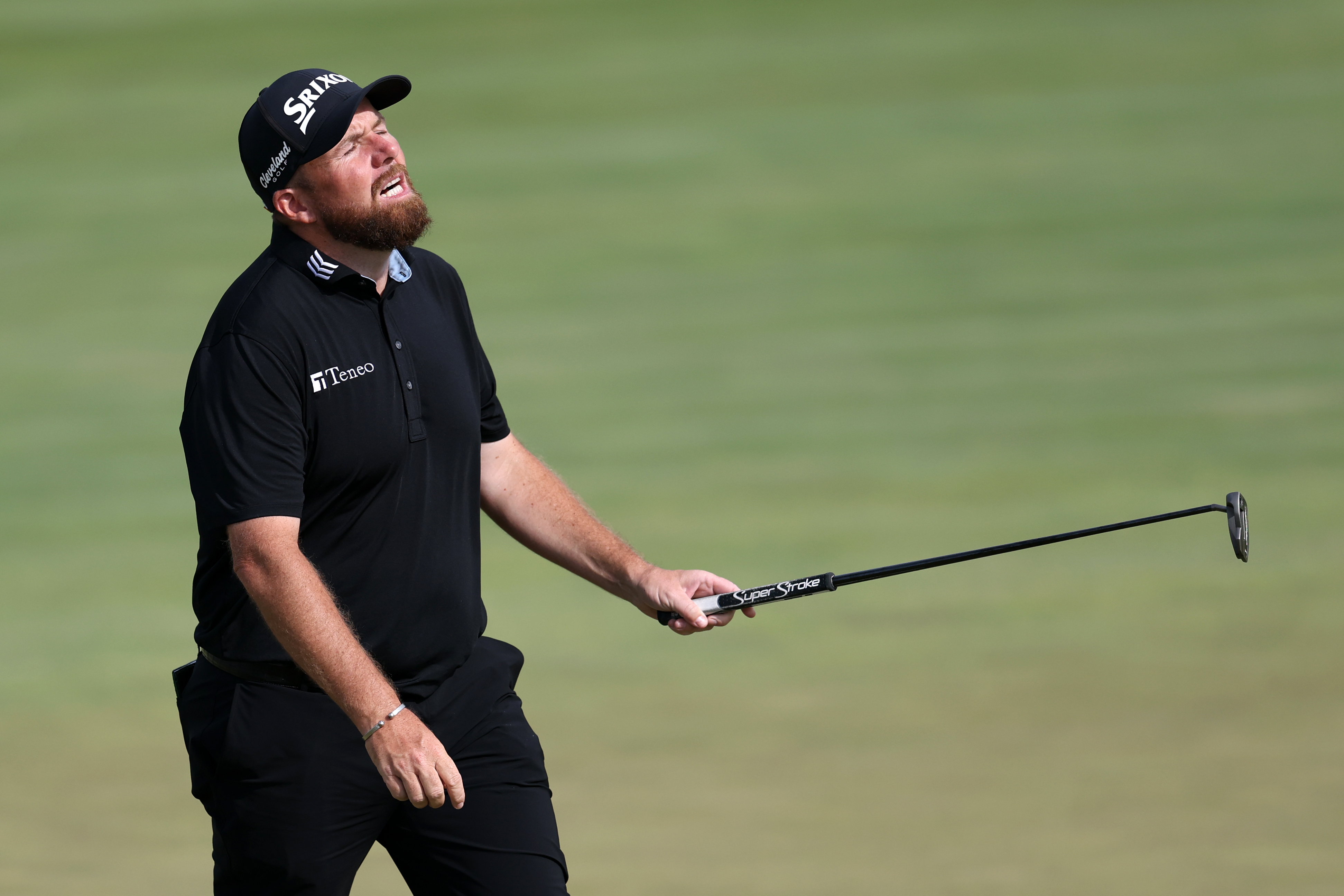 Shane Lowry frustrated at the 2025 Truist Championship