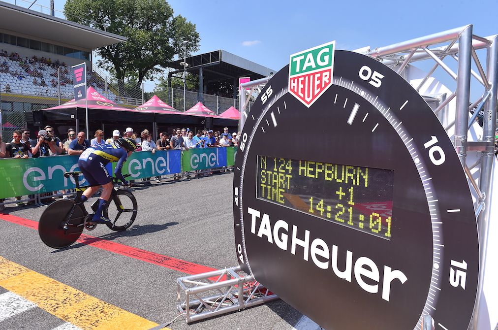 Michael Hepburn at the Giro d'Italia