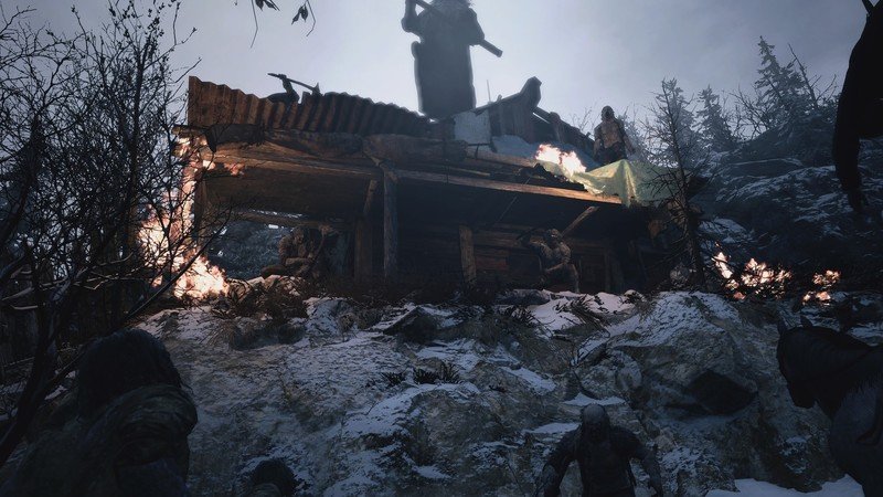 Resident Evil Village Lycan Fight