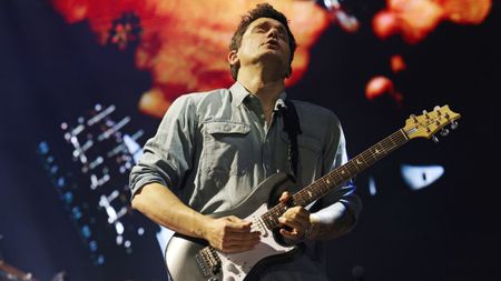 John Mayer performs onstage for day two of the 2025 Pilgrimage Music & Cultural Festival at The Park at Harlinsdale Farm on September 28, 2025 in Franklin, Tennessee
