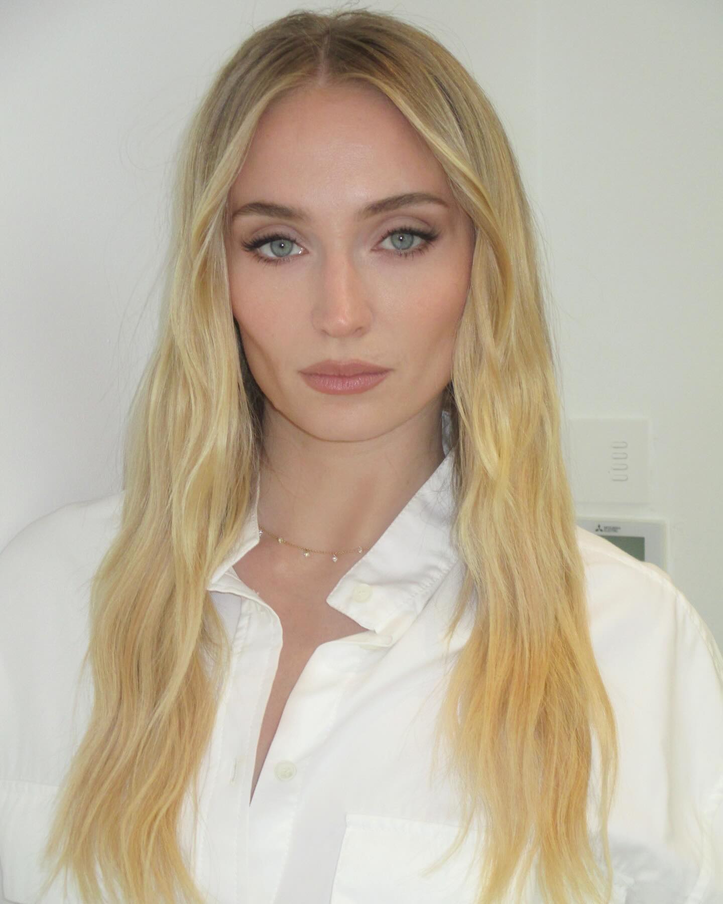 Sophie Turner with ghost waves
