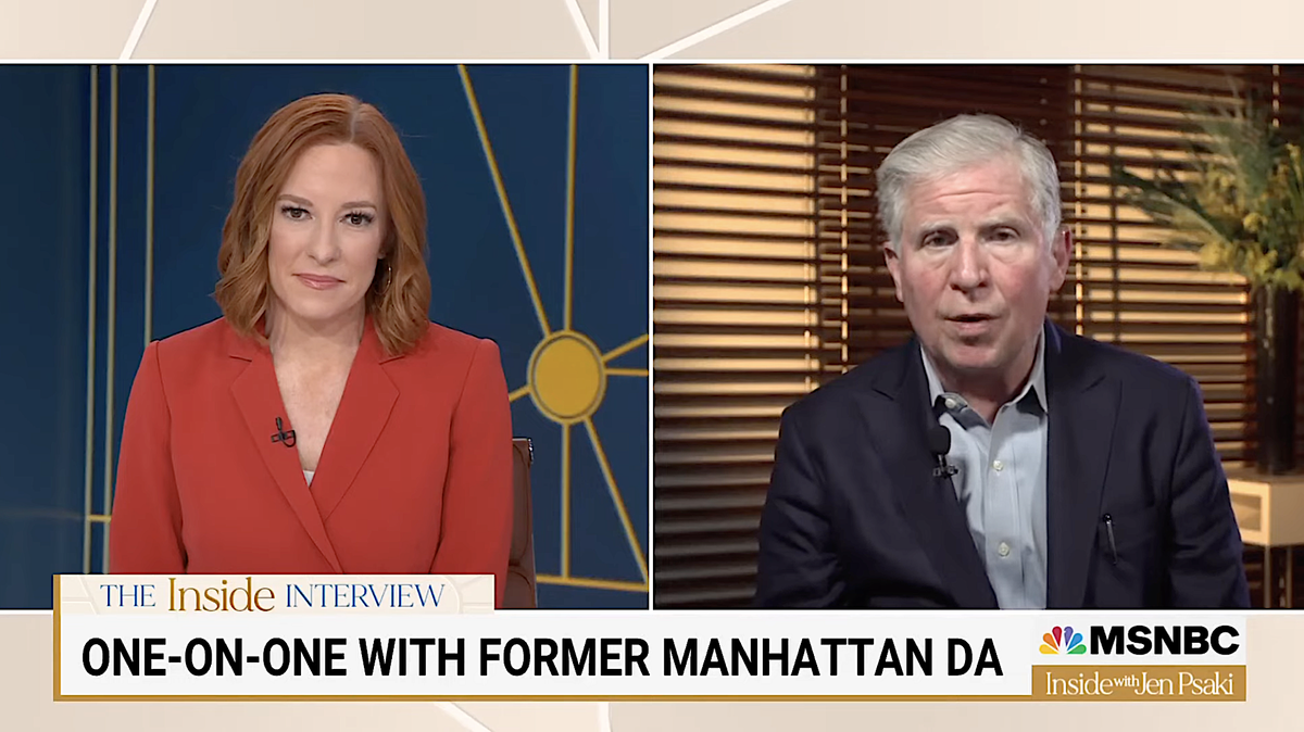 Former Manhattan D.A. Says Federal Prosecutors Asked Him To 'stand Down ...