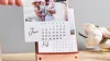 Personalized Copper and Walnut Photo Calendar