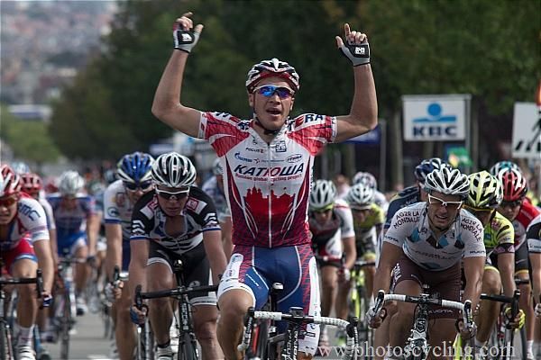 Denis Galimzyanov (Katusha) wins Paris-Bruxelles