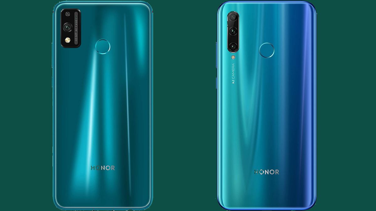 Honor 9X Lite (L) and Honor 20e (R)