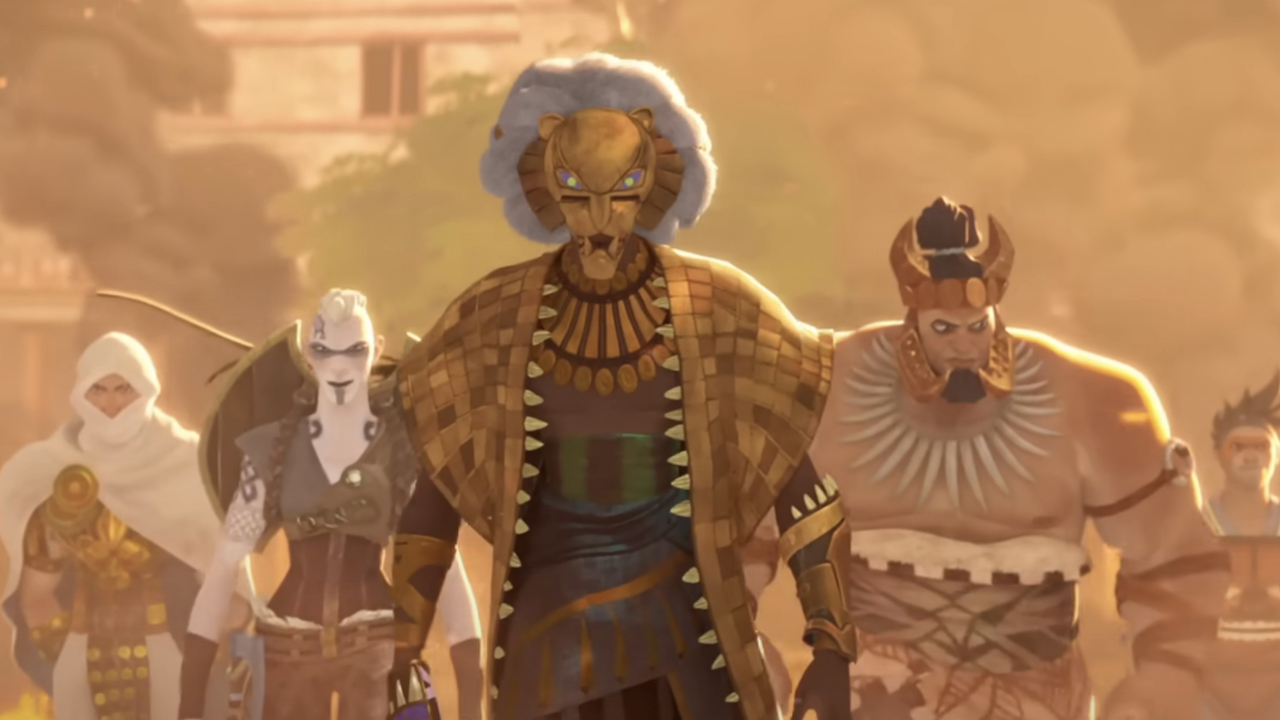 Screenshot of Eyes of Wakanda characters