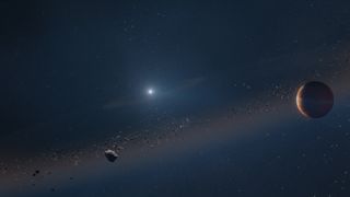 The first ever planet has been found orbiting a white dwarf star.