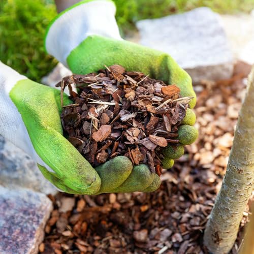 Yougarden Ornamental Spruce Bark Mulch Xl 70 Litres - Mulches for Plants - Mulch for Gardening Spruce Bark Wood Chippings for Weed Control - Supplied in Xl 70l Bag
