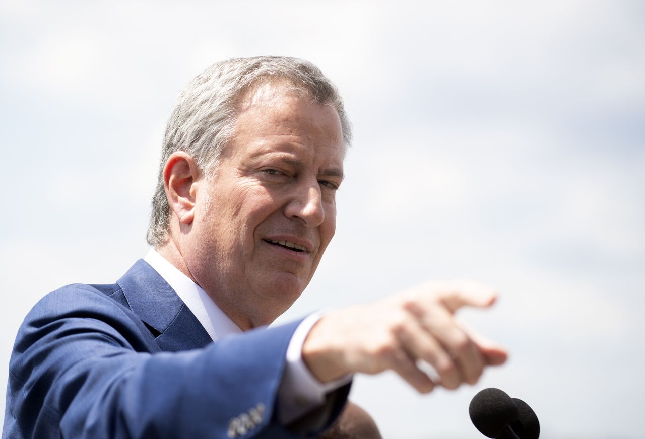 Bill de Blasio.