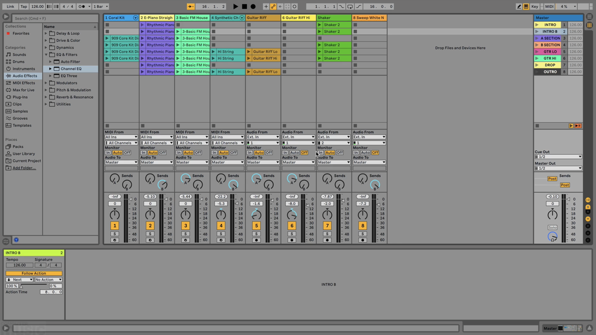 how to use ableton live lite