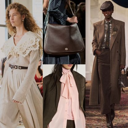 collage of spring 2026 and fall 2026 runway images