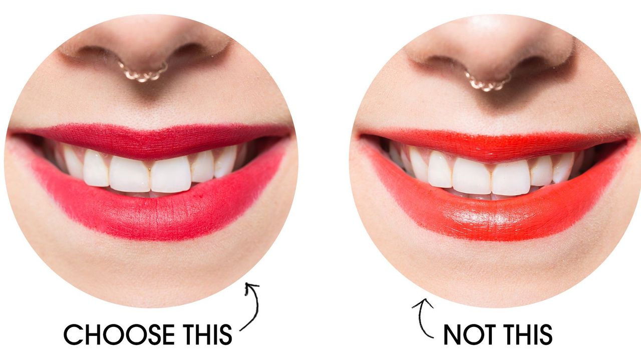 Which Lipstick Shades Make Teeth Look Whiter Lipstick Colors For Whiter Teeth Marie Claire