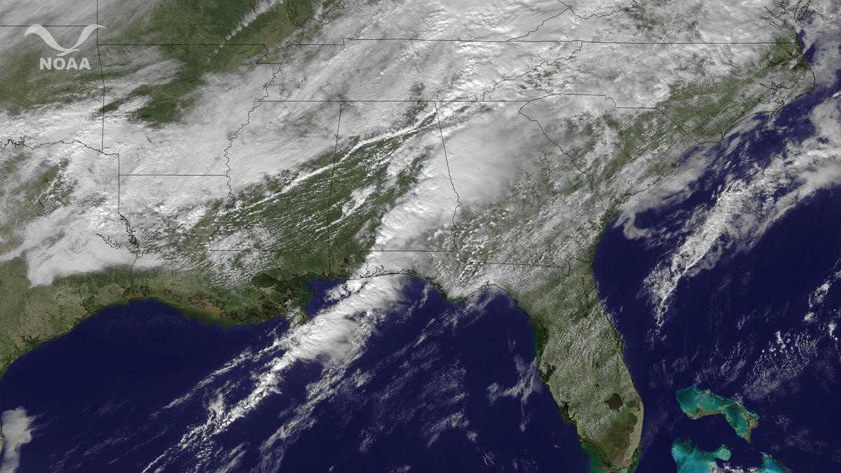 severe thunderstorm satellite photo