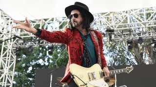 Mike Campbell & the Dirty Knobs perform during the 2023 BottleRock Napa Valley festival at Napa Valley Expo on May 26, 2023 in Napa, California. 