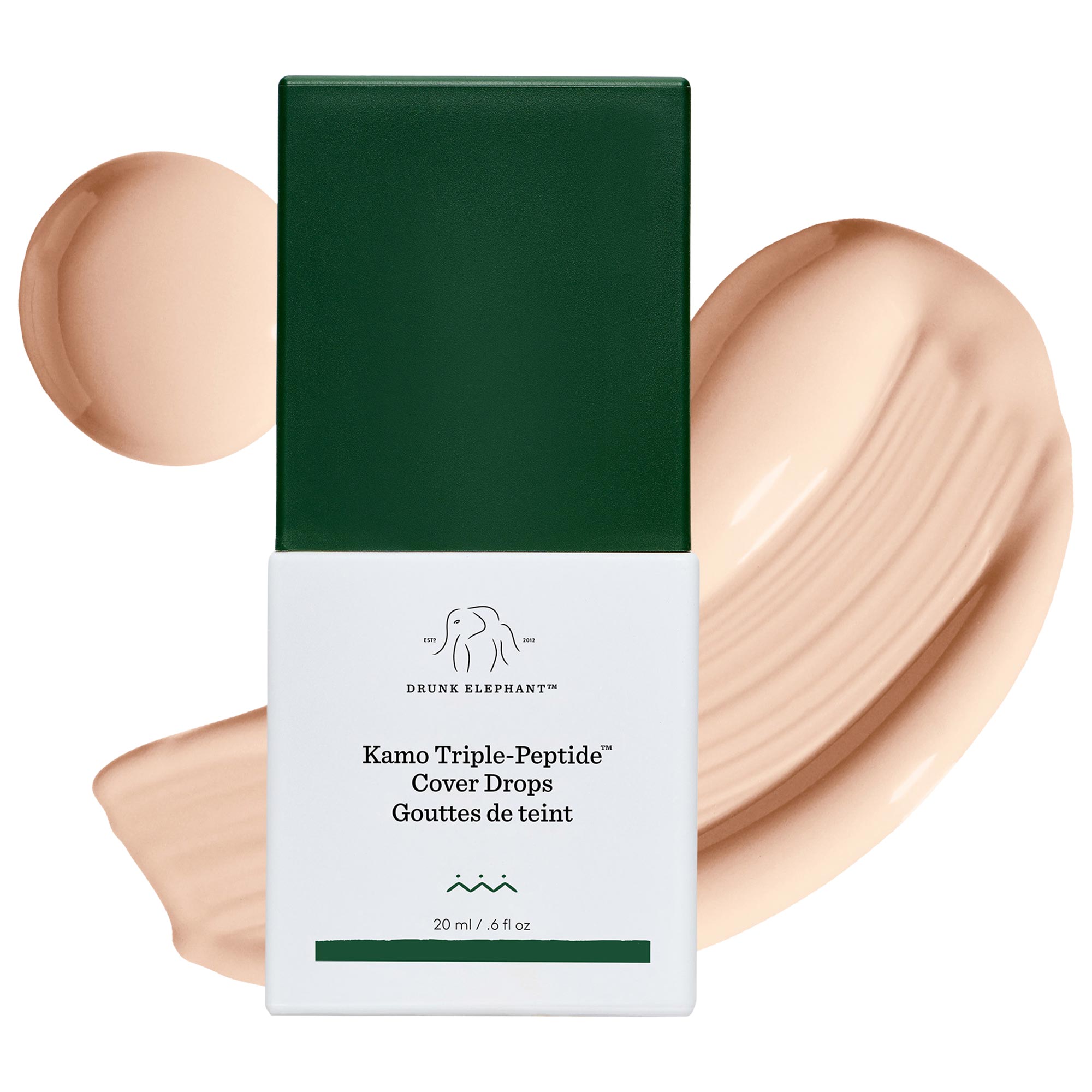 Kamo Triple-Peptide Multi-Use Serum Foundation - Fair 1c