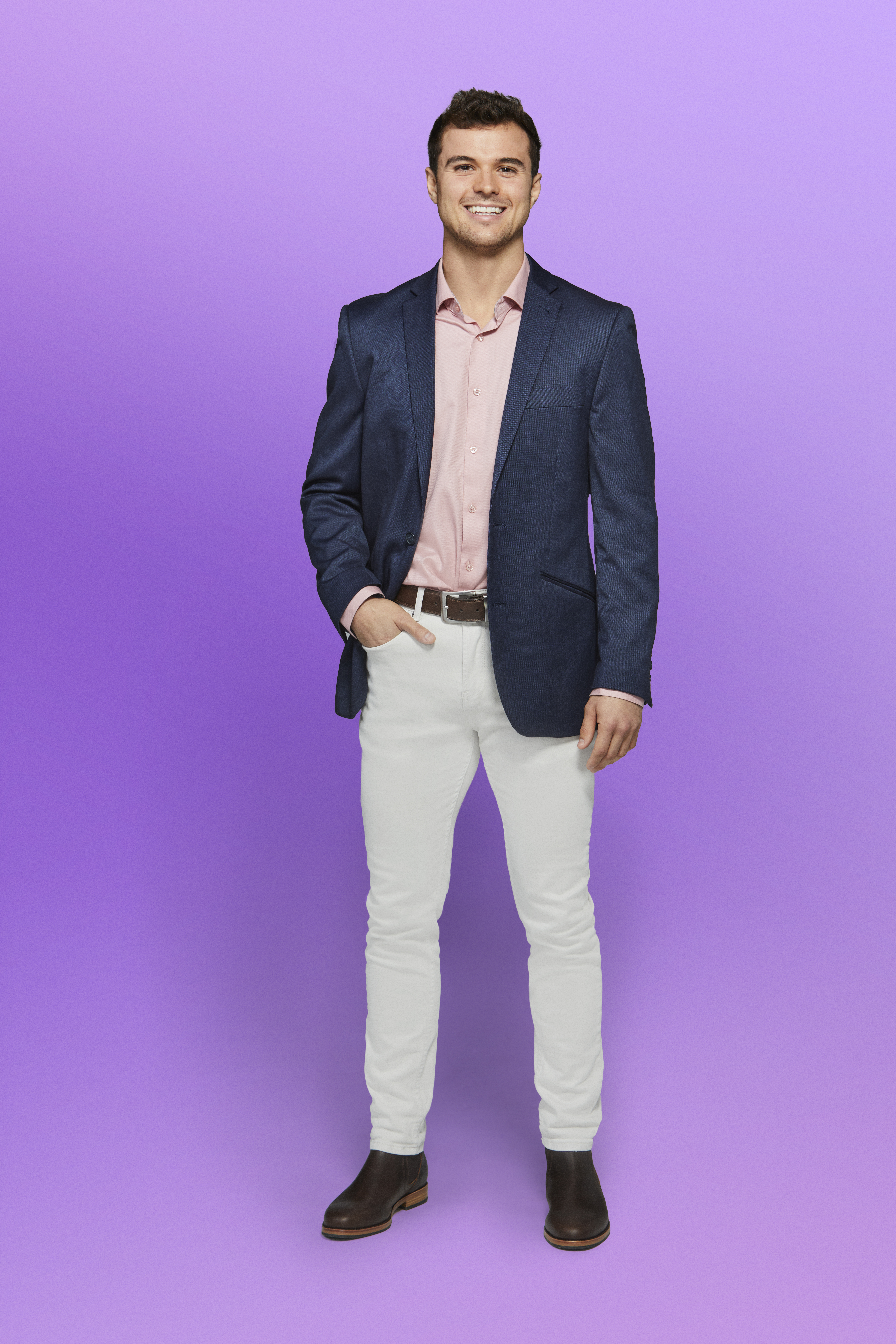 Love is Blind Season 9. Chase Navaro in Love is Blind S9. Cr. Adam Rose/Netflix Â© 2025