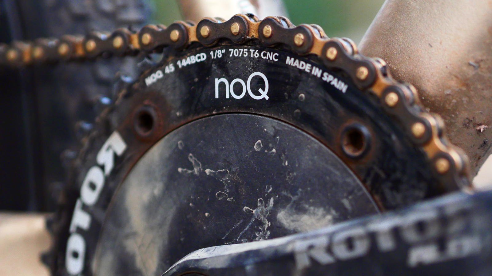 Rotor track chainring detail