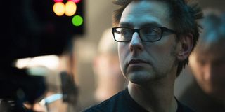 James Gunn on the set of Guardians of the Galaxy vol 2