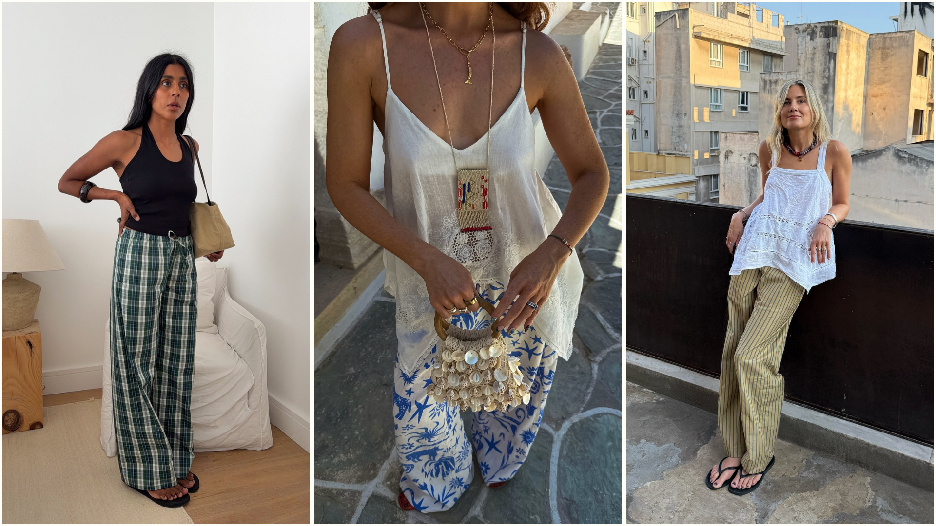 Printed trouser trends