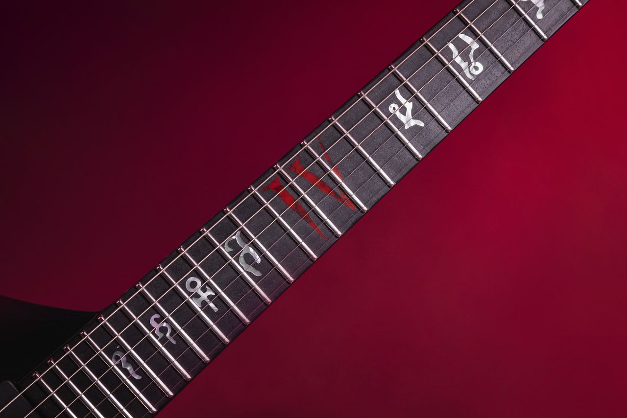 Jackson's Diablo IV Kelly custom guitar