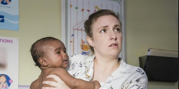 Lena Dunham in the Girls finale