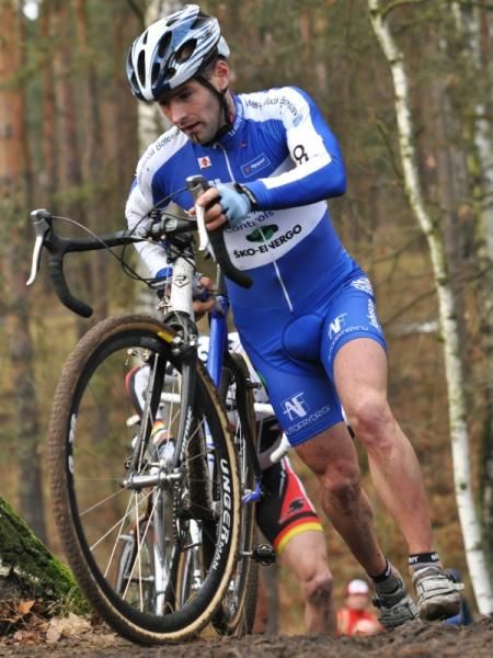 Vladim&iacute;r Kyziv&aacute;t looking powerful on the run.