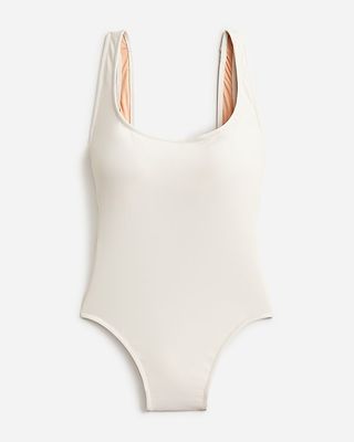 Scoopneck One-Piece Swimsuit