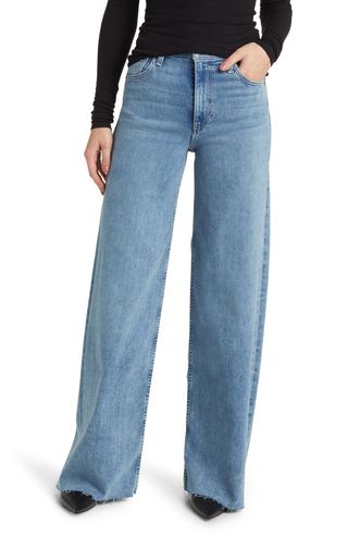 Flexi Sofie Full Length High Rise Wide Leg Jeans