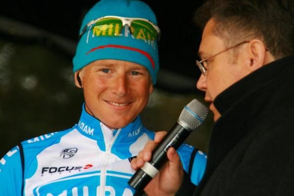 Fabian Wegemann (Milram) looking forward to the race in his hometown of M&uuml;nster.