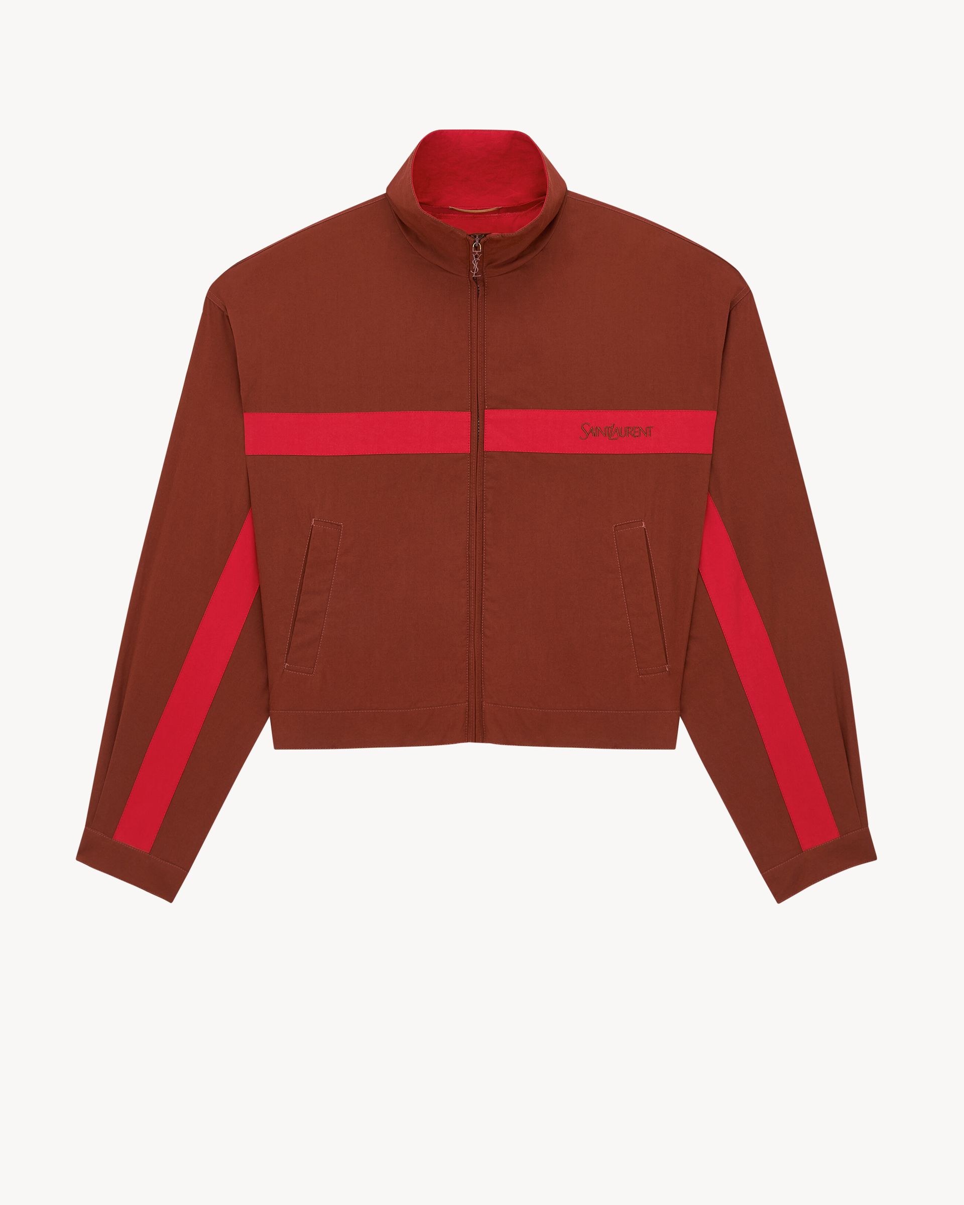 Saint Laurent Jacket in Cotton Canvas
