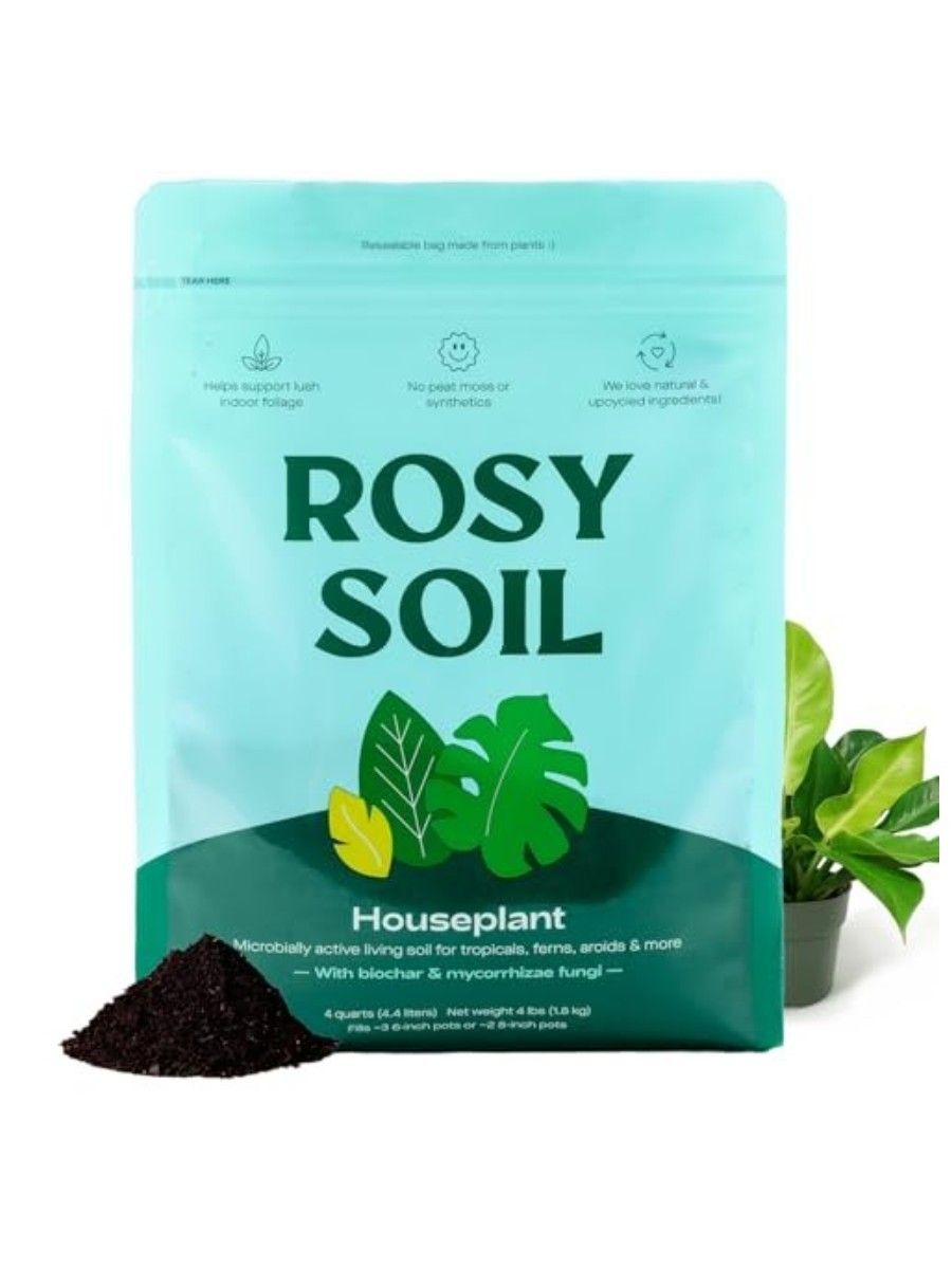 Rosy Soil, Indoor Potting Soil for Houseplants 