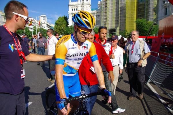 Tyler Farrar (Garmin Transitions) won his second stage of the race