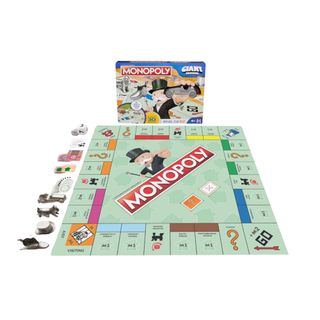 Giant Monopoly board for outdoor game