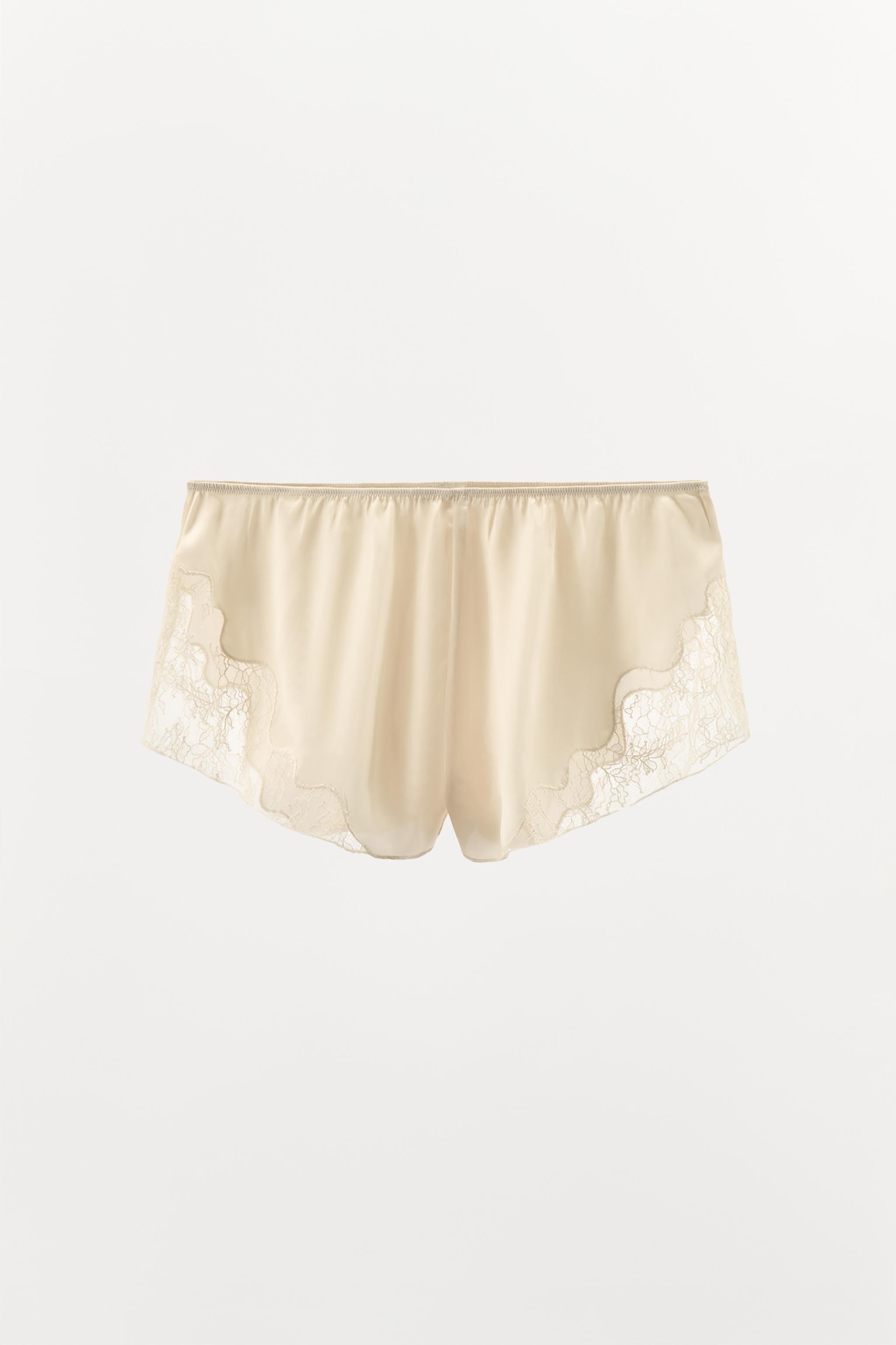 Lacy Satin Shorts