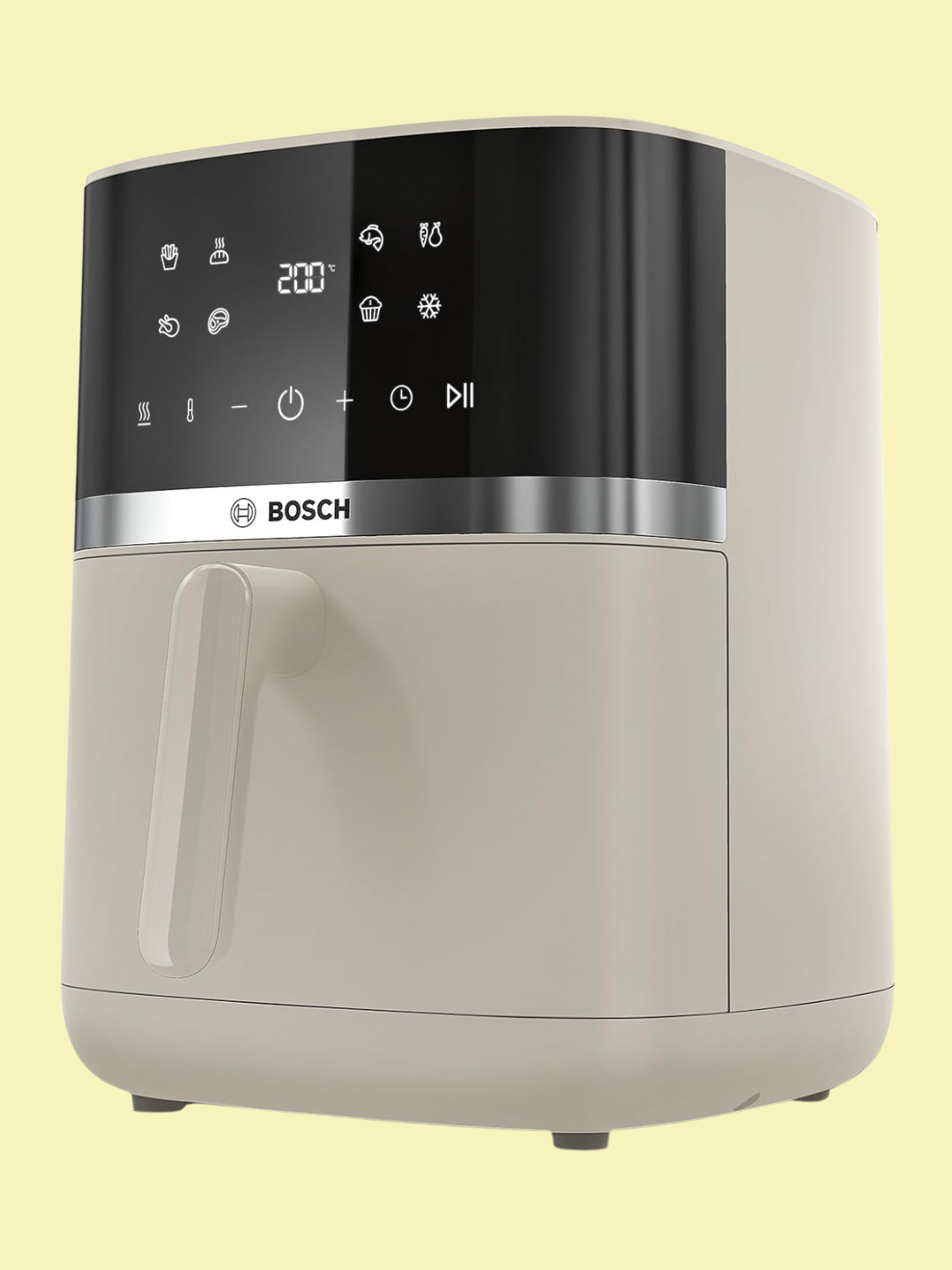 A beige Bosch air fryer