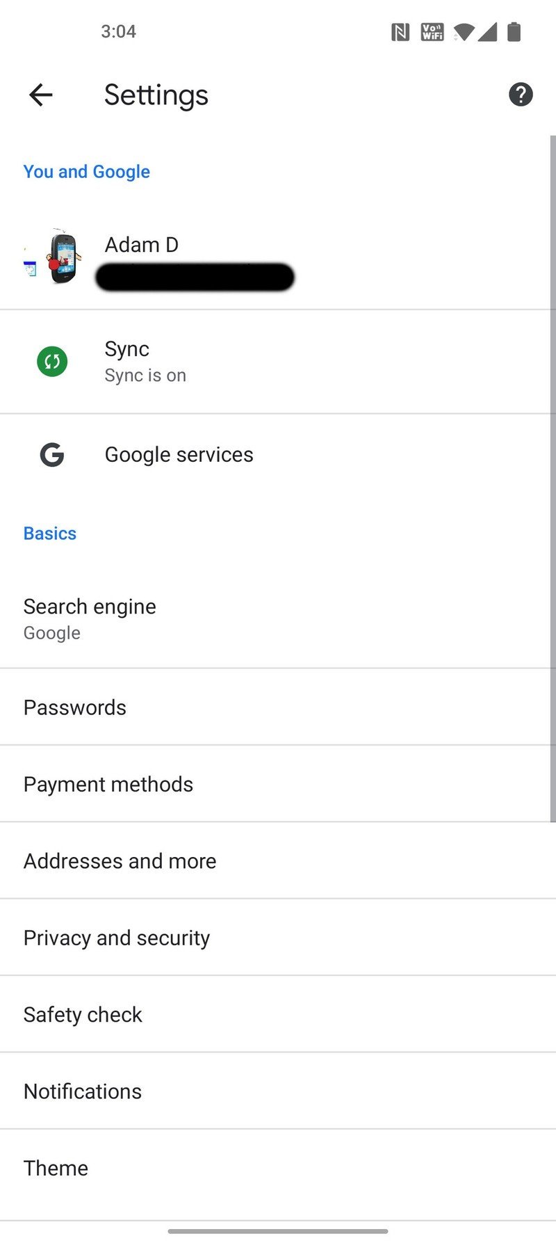 Mobile Chrome Sync Passphrase Ss03 Take