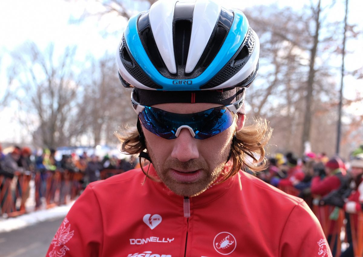 Jamey Driscoll (Raleigh Clement) in his new red kit