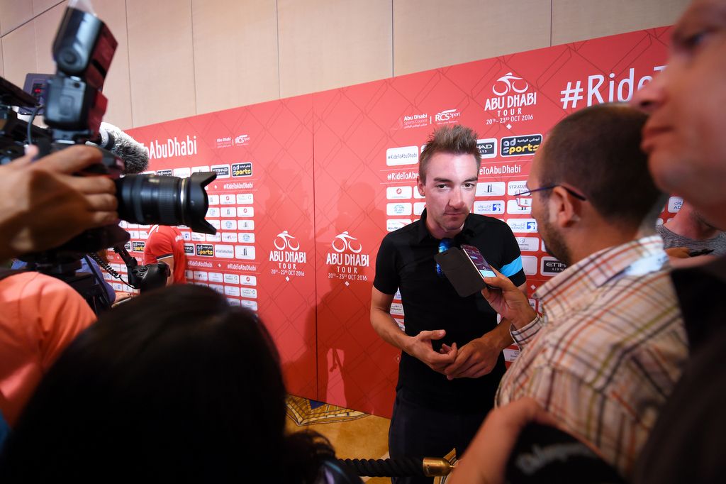 Elia Viviani (Team Sky) talks of his aims and ambitions for the race