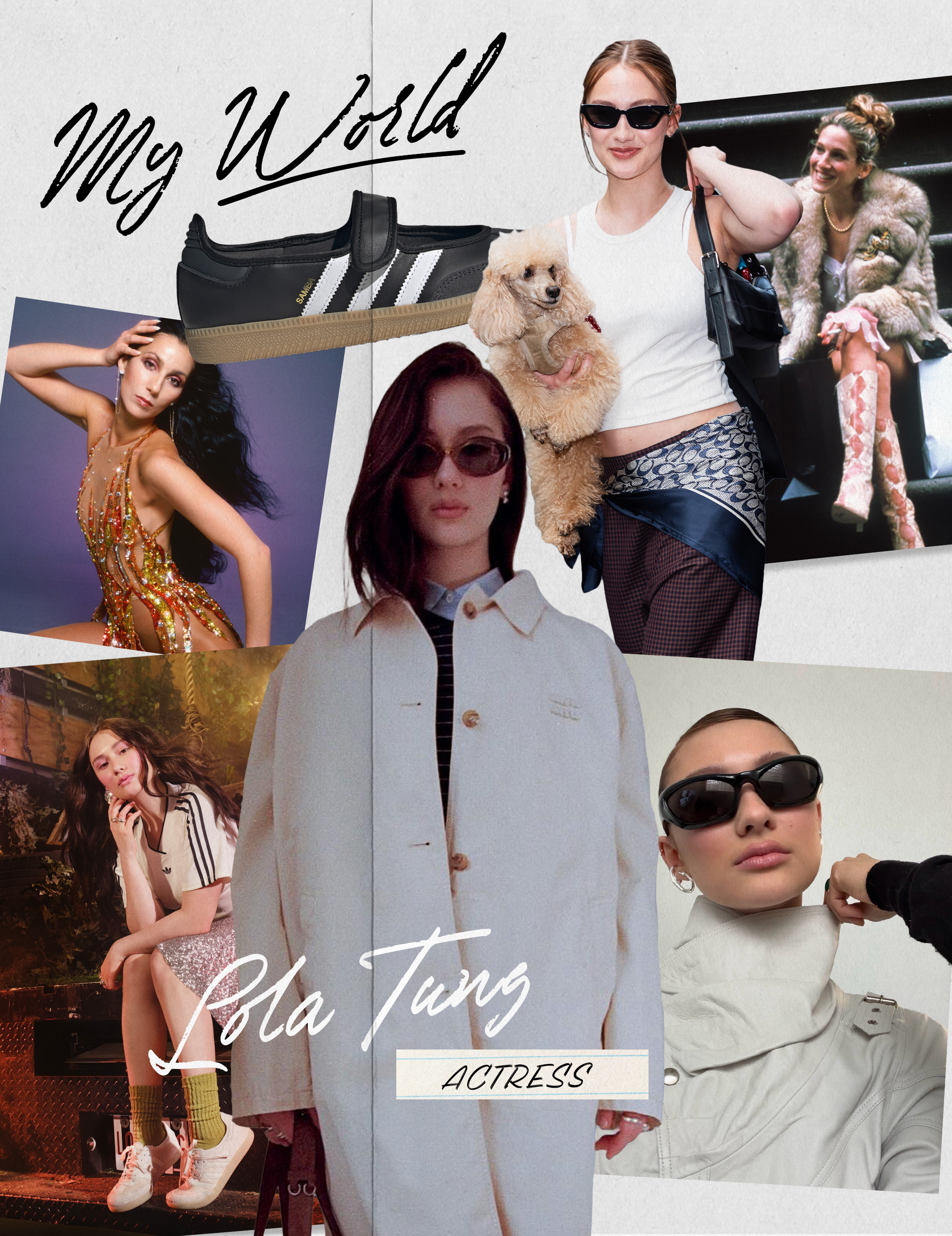Lola Tung and her favorite things for My World, a Who What Wear talent-led franchise.