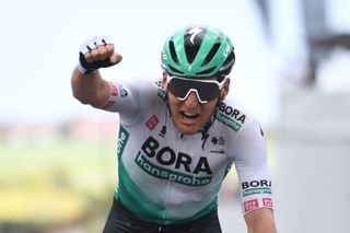 Lukas Postleberger (Bora-Hansgrohe) won stage 2 of the Criterium du Dauphine