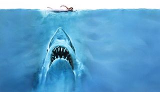 Promo poster for the film JAWS