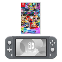 Nintendo Switch Lite Lite Gray Mario Kart 8 Deluxe System Bundle | $259.99 at GameStop.com