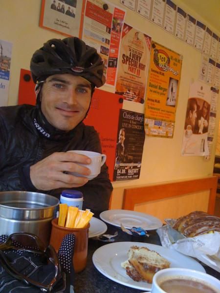 Mid-ride pit stops at Germany bakeries rock.