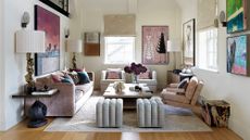 An eclectic living room design by Natalia Miyar