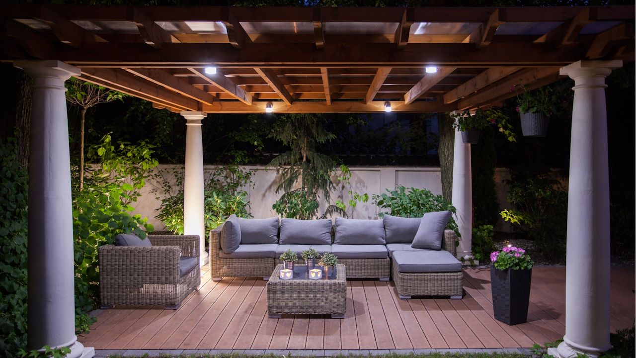 Pergola lighting