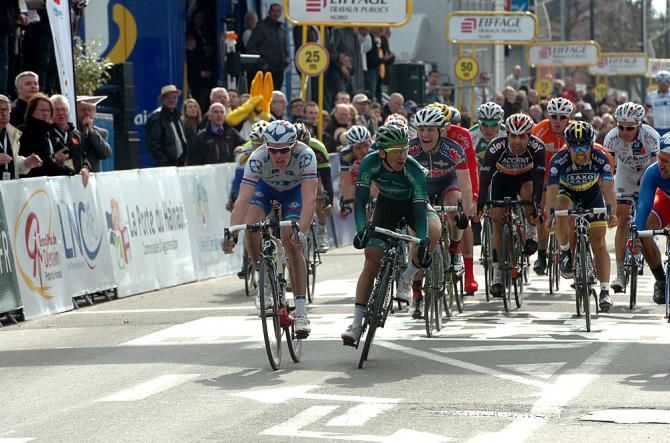 Arnaud Demare (FDJ) wins the GP de Denain Porte du Hainaut