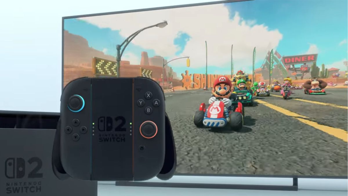 Switch 2 マリオカートのトレーラーでは、マリオ映画からインスピレーションを受けたと思われる全く新しいドンキーコングが公開されています:「DK は正しく見えません」