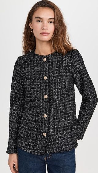 Line & Dot Knox Tweed Jacket