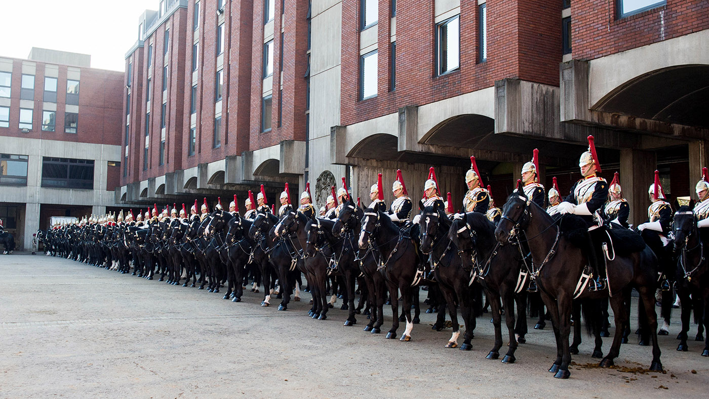 QUEENS CAVALRY READY FOR SUMMER OF CEREMONIAL
